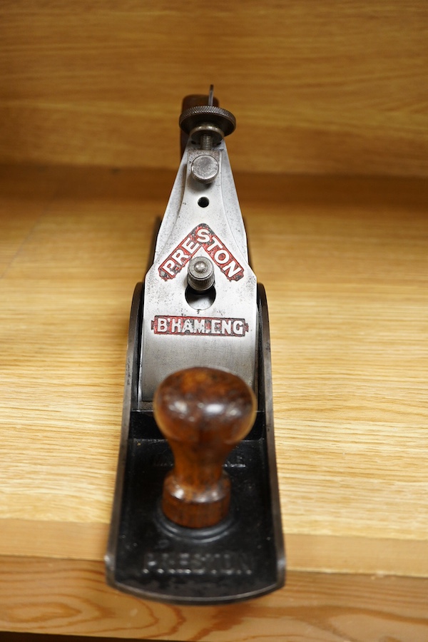 A Preston, Birmingham No.12 jack plane with 15” sole